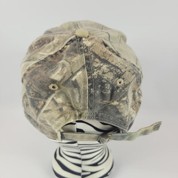 Ford Brand Outdoors Camo Turkey Hunting Paramount Distressed Baseball Cap Hat Ad - Picture 5 of 11